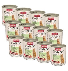 Karma dla kota ANIMONDA Carny Kurczak z indykiem i królikiem 12 x 400 g