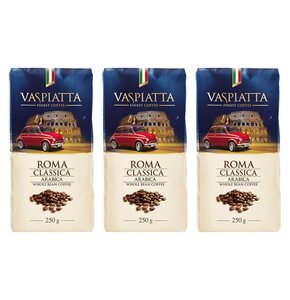 Kawa ziarnista VASPIATTA Roma Classica Arabica 3 x 0.25 kg