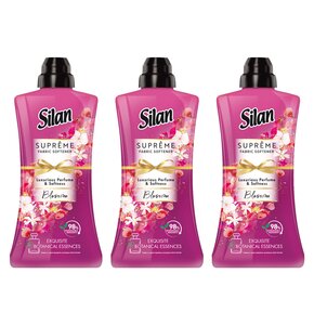 Płyn do płukania SILAN Supreme Blossom purple 3 x 1012 ml