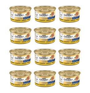 Karma dla kota GOURMET Gold Mus Kurczak 12 x 85 g