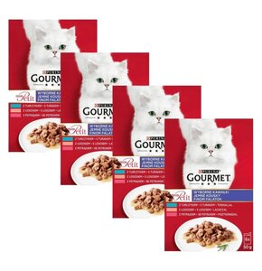 Karma dla kota GOURMET Mon Petit Mix Ryby (24 x 50 g)