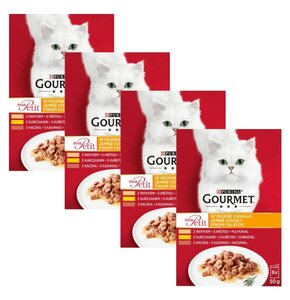 Karma dla kota GOURMET Mon Petit Mix Drób (24 x 50 g)
