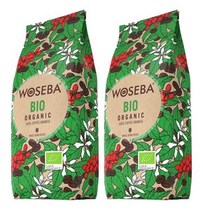 Kawa ziarnista WOSEBA Bio Organic Arabica 2 x 1 kg