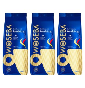 Kawa ziarnista WOSEBA Arabica 3 x 0.5 kg