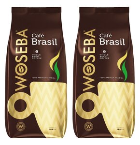 Kawa ziarnista WOSEBA Cafe Brasil Arabica 2 x 0.5 kg