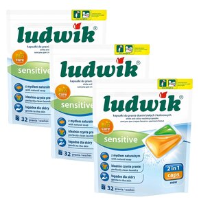 Kapsułki do prania LUDWIK 2in1 Sensitive 96 szt.