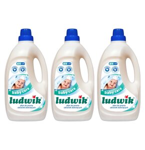 Płyn do prania LUDWIK Baby Care 3 x 1500 ml