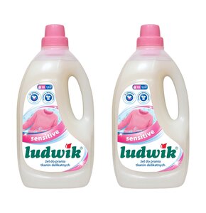 Żel do prania LUDWIK Sensitive 2 x 1500 ml