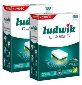 Tabletki do zmywarek LUDWIK Classic - 200 szt.