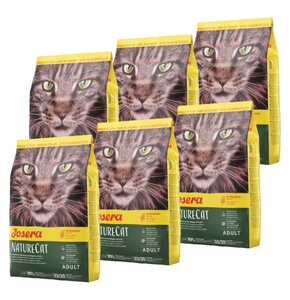 Karma dla kota JOSERA NatureCat Drób z łososiem 6 x 2 kg