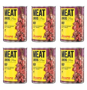 Karma dla psa JOSERA Meat Lovers Pure Wołowina 6 x 800 g