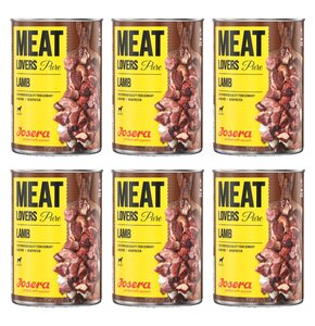 Karma dla psa  JOSERA Meat Lovers Pure Jagnięcina 6 x 800 g
