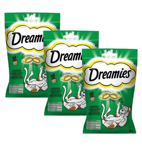 Przysmak dla kota DREAMIES z Nutą Kocimiętki 3 x 60 g