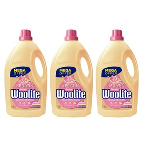 Płyn do prania WOOLITE Keratin Therapy 3 x 4500 ml