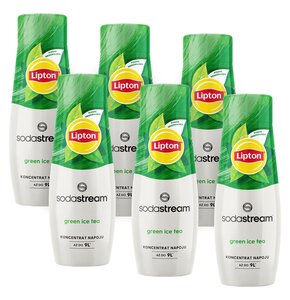 Syrop do saturatorów SODASTREAM Lipton Ice Tea Zielona Herbata 6 x 440 ml