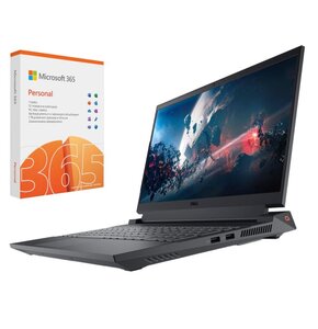 Laptop DELL G15 5530-8454 15.6" i5-13450HX 16GB RAM 512GB SSD GeForce RTX3050 Windows 11 Home + Program MICROSOFT 365 Personal