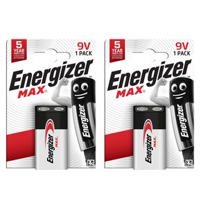 Bateria 6LR61 ENERGIZER Max (2 szt.)