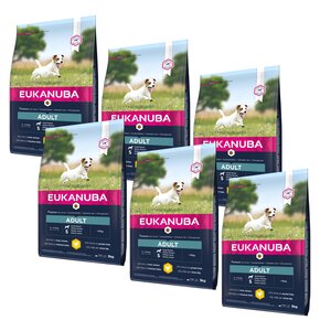 Karma dla psa EUKANUBA Adult Small Breeds Kurczak 6 x 3 kg