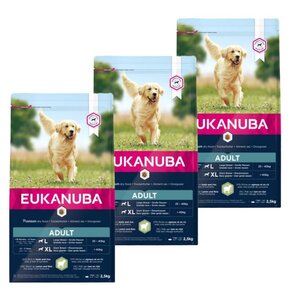 Karma dla psa EUKANUBA Adult Large Breeds Adult Jagnięcina z ryżem 3 x 2.5 kg
