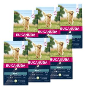 Karma dla psa EUKANUBA Adult Large Breeds Adult Jagnięcina z ryżem 6 x 2.5 kg