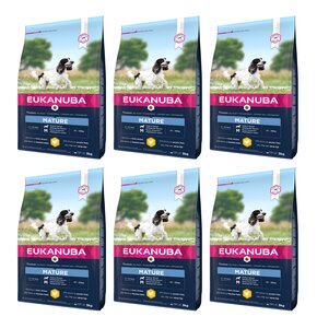 Karma dla psa EUKANUBA Mature Medium Breeds Kurczak 6 x 3 kg