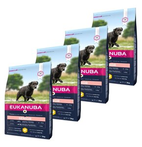Karma dla psa EUKANUBA Senior Large Breeds Kurczak 4 x 3 kg