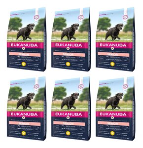 Karma dla psa EUKANUBA Senior Large Breeds Kurczak 6 x 3 kg
