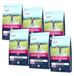 Karma dla psa EUKANUBA Grain Free Puppy Large Breeds Ryba Oceaniczna 6 x 3 kg