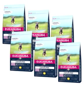 Karma dla psa EUKANUBA Grain Free Puppy Medium Breeds Kurczak 6 x 3 kg