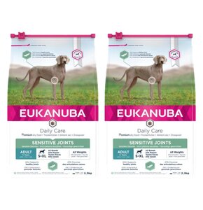 Karma dla psa EUKANUBA Daily Care Sensitive Joints Adult Breeds Kurczak 2 x 2.3 kg
