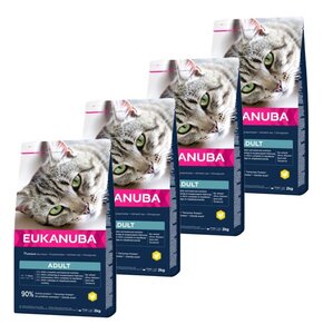 Karma dla kota EUKANUBA Adult Kurczak 4 x 2 kg