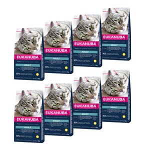 Karma dla kota EUKANUBA Adult Kurczak 8 x 2 kg