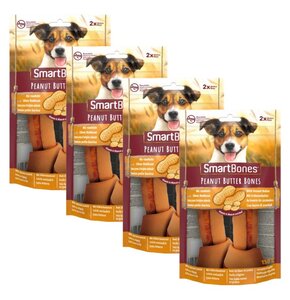 Przysmak dla psa SMART BONES Peanut Butter Medium (8 szt.) 4 x 158 g