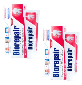 Pasta do zębów BIOREPAIR Wrażliwe zęby 75 ml 2 szt.