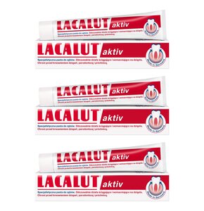 Pasta do zębów LACALUT Active 75 ml 3 szt.