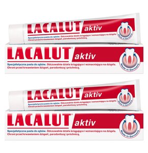 Pasta do zębów LACALUT Active 75 ml 2 szt.