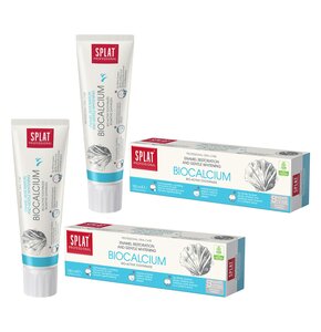 Pasta do zębów SPLAT Biocalcium 100 ml 2 szt.