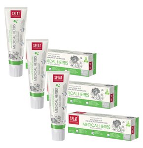 Pasta do zębów SPLAT Professional Medical Herbs 100 ml 3 szt.