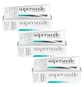 Pasta do zębów SUPERSMILE Fluoride Free 75 ml 3 szt.