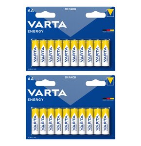 Baterie AA LR6 VARTA Energy (20 szt.)