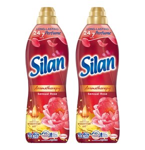 Płyn do płukania SILAN Sensual Rose 2 x 770 ml