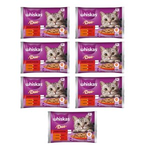 Karma dla kota WHISKAS Duo Zestawy Klasyczne (28 x 85 g)