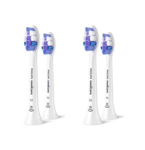 Oryginalne końcówki Philips Sonicare S2 HX6052/10 Bardzo miękkie włókna (4 szt.) (Nadwrażliwość zębów)