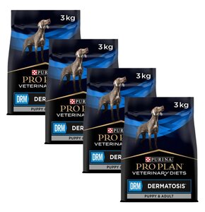 Karma dla psa PURINA Pro Plan Veterinary Diets Dermatosis 4 x 3 kg