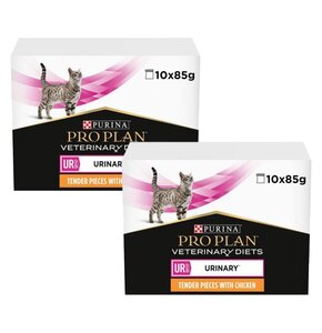 Karma dla kota PURINA Pro Plan Veterinary Diets Feline Urinary Kurczak (20 x 85 g)