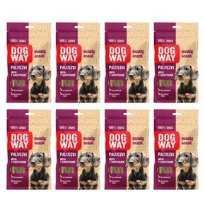 Przysmak dla psa DOGWAY Meaty Snack Paluszki Indyk z warzywami 8 x 70 g