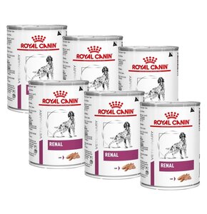 Karma dla psa ROYAL CANIN Renal Kurczak i Wieprzowina 6 x 410 g