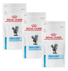 Karma dla kota ROYAL CANIN Skin & Coat 3 x 1.5 kg