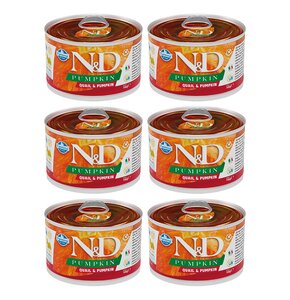 Karma dla psa FARMINA N&D Pumpkin Przepiórka z dynią 6 x 140 g
