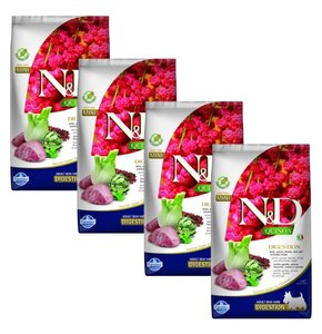 Karma dla psa FARMINA N&D Quinoa Dog Digestion Adult Mini Jagnięcina 4 x 2.5 kg